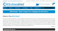 Desktop Screenshot of hcg-drops-direct.com